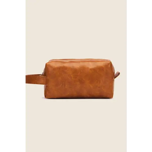 Stylish Leather Makeup Bag Transforms Your Travel Routine