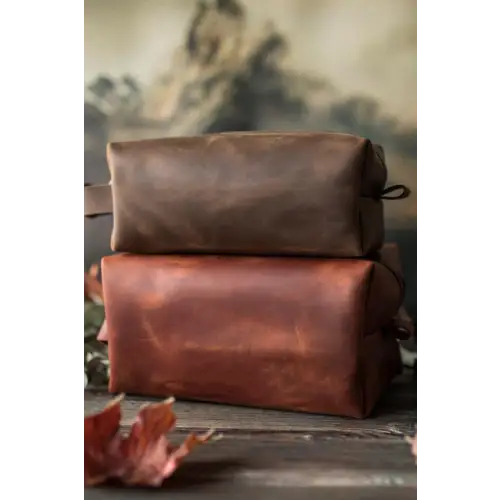 Stylish Leather Makeup Bag Transforms Your Travel Routine