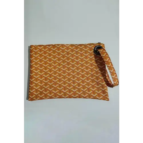 Stylish Love Plaid Wristlet