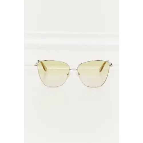 Stylish Metal Frame Full Rim Sunglasses