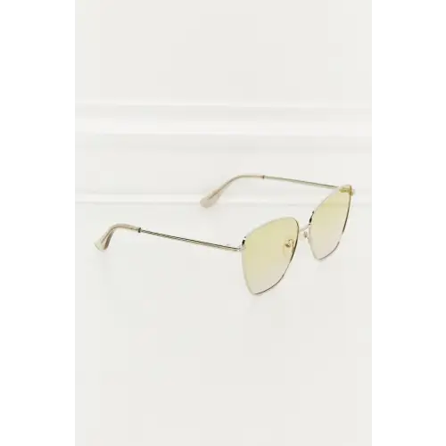 Stylish Metal Frame Full Rim Sunglasses