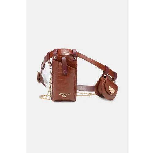 Aurelia Belt Bag with Gold Chain