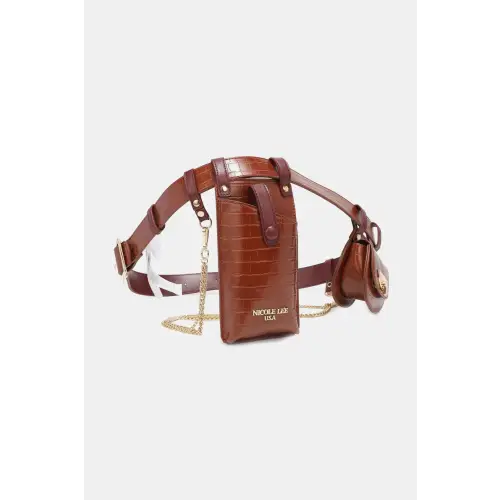Aurelia Belt Bag with Gold Chain