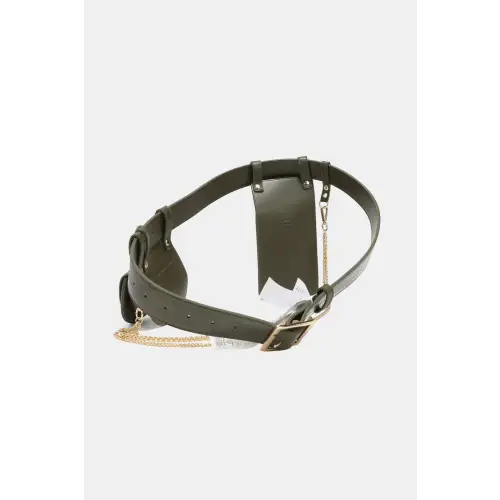 Aurelia Belt Bag with Gold Chain