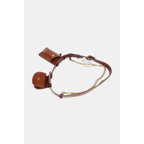 Aurelia Belt Bag with Gold Chain