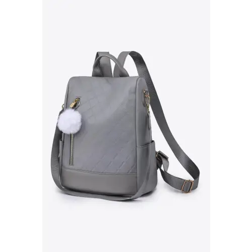 Pum-Pum Zipper Backpack - CM Fashion