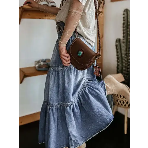 Denim Skirt