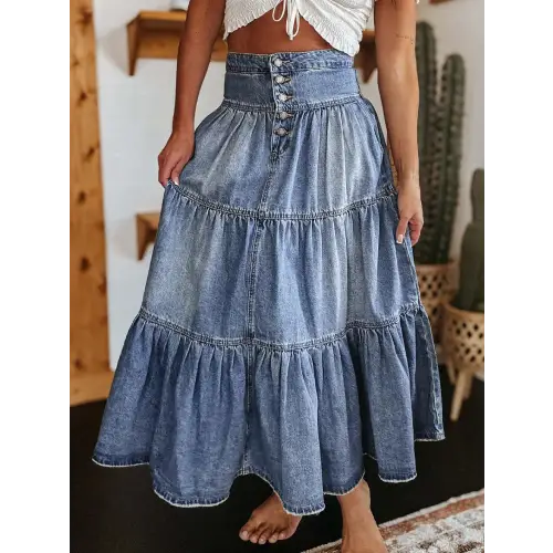 Denim Skirt