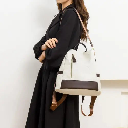 Stylish and Authentic Yeppi Leather Backpack Bag