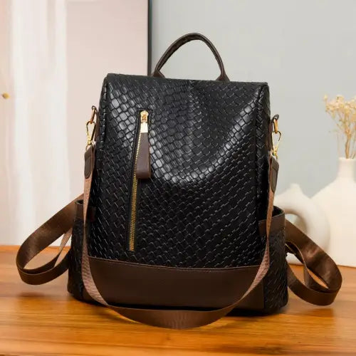 Stylish and Authentic Yeppi Leather Backpack Bag