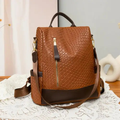 Stylish and Authentic Yeppi Leather Backpack Bag