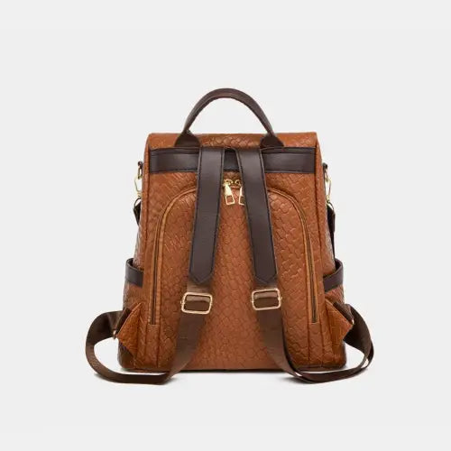 Stylish and Authentic Yeppi Leather Backpack Bag