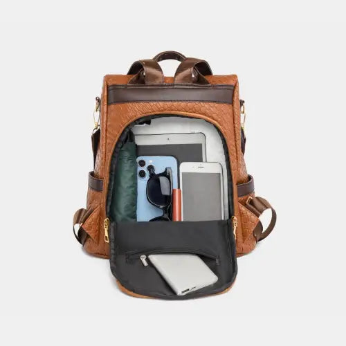 Stylish and Authentic Yeppi Leather Backpack Bag