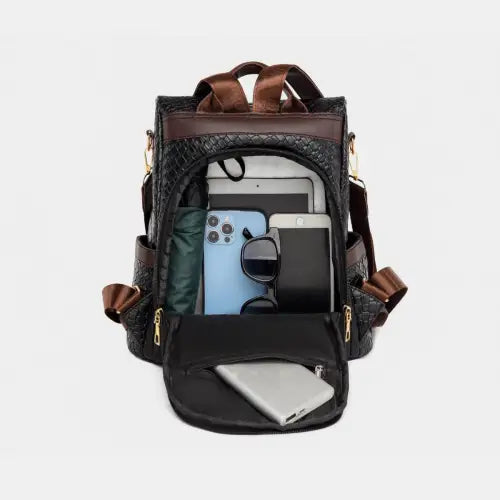 Stylish and Authentic Yeppi Leather Backpack Bag