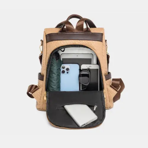 Stylish and Authentic Yeppi Leather Backpack Bag