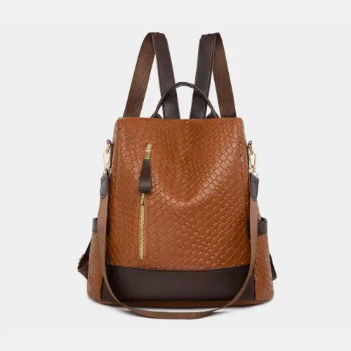 Stylish and Authentic Yeppi Leather Backpack Bag