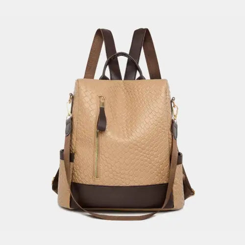 Stylish and Authentic Yeppi Leather Backpack Bag
