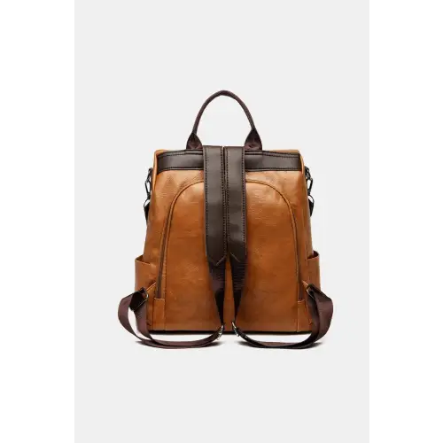 Stylish Yeppi Leather Backpack