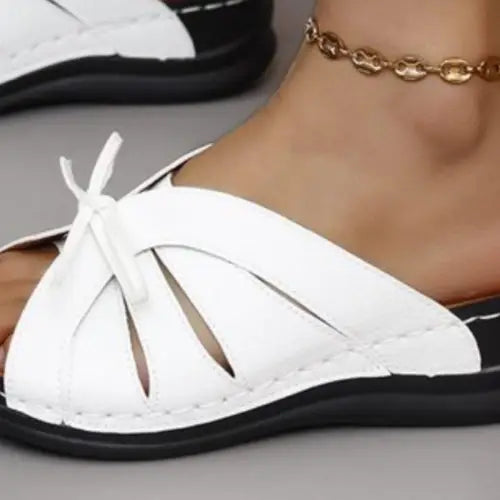 Stylish Yoma Tied Open Toe Low Heel Sandals