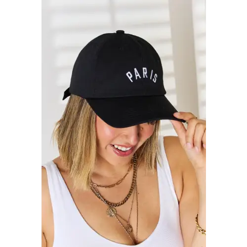 Stylish Zenana Embroidered City Baseball Cap