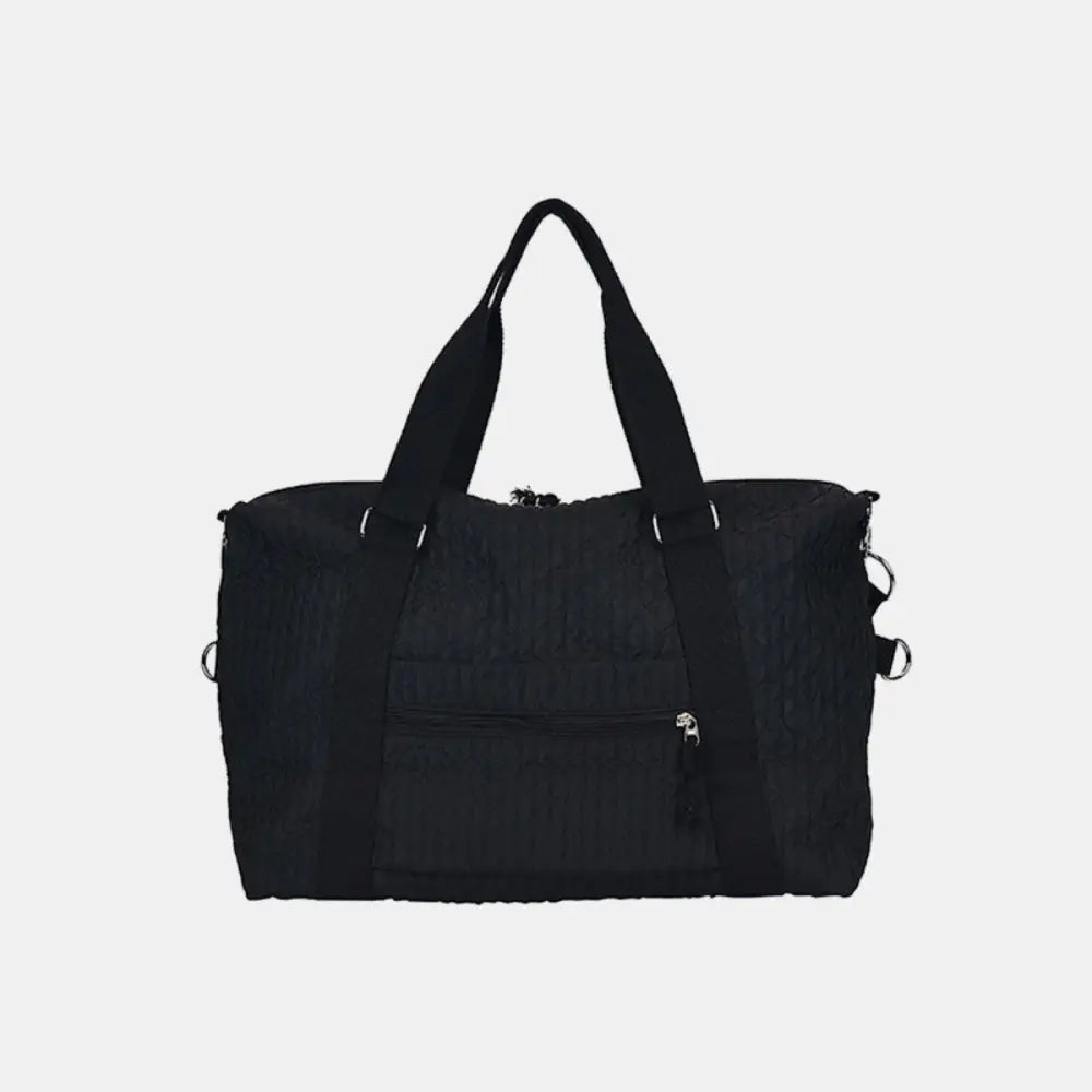 Stylish Textured Nylon Travel Bag for Adventurous Spirits