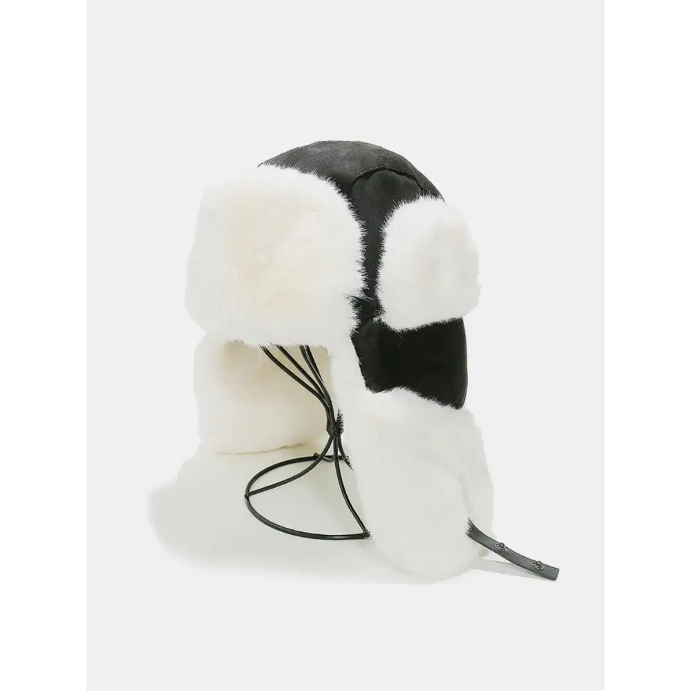 Cozy Up with Miara Thermal Fuzzy Earmuffs Winter Hat