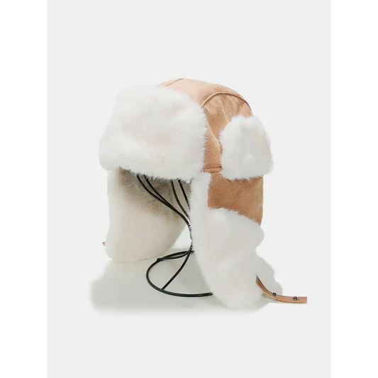 Thermal Fuzzy Earmuffs Winter Hat - CM Fashion