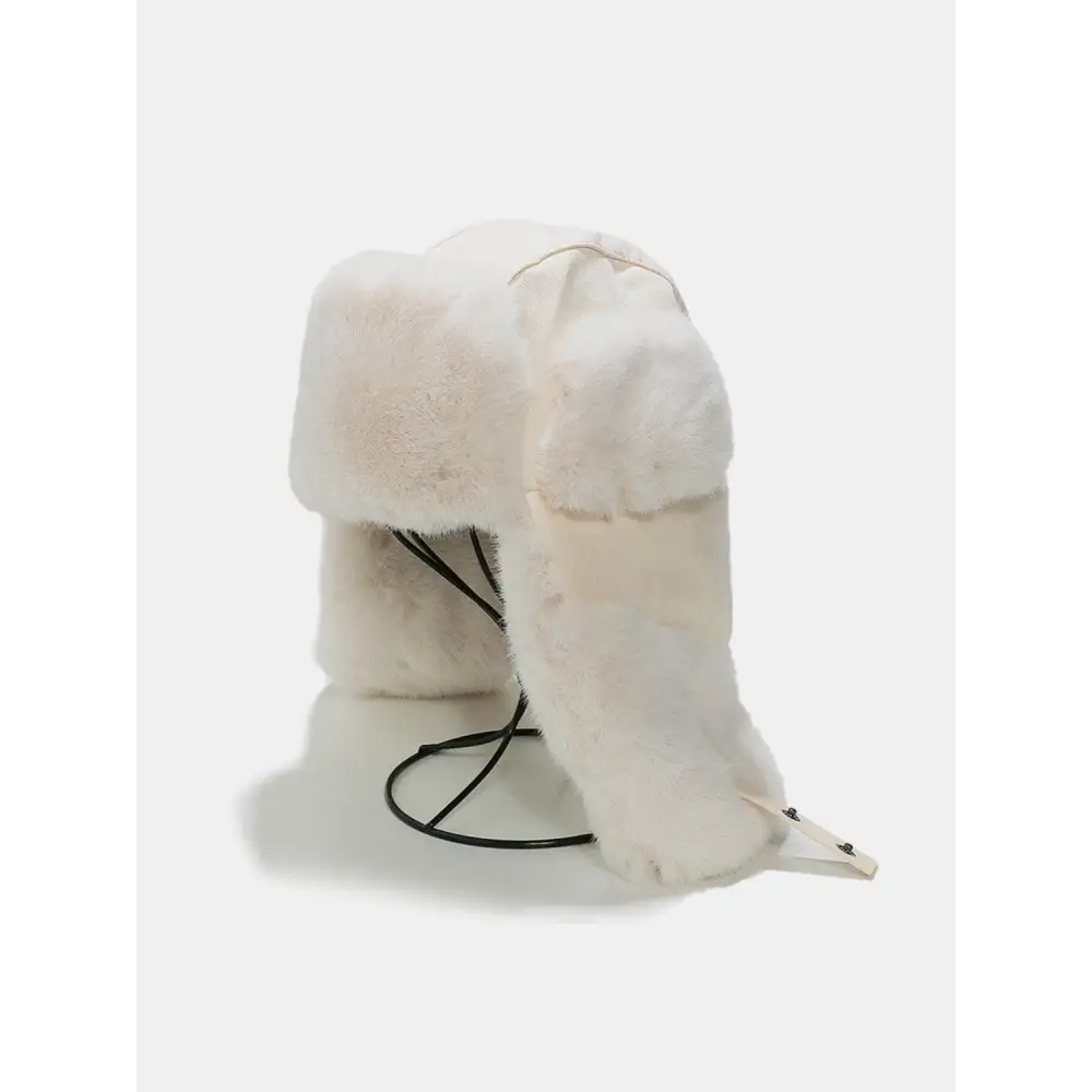 Cozy Up with Miara Thermal Fuzzy Earmuffs Winter Hat