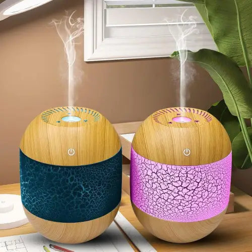 Transform Your Space with Gradient Crack Humidifiers and Aroma Diffuser