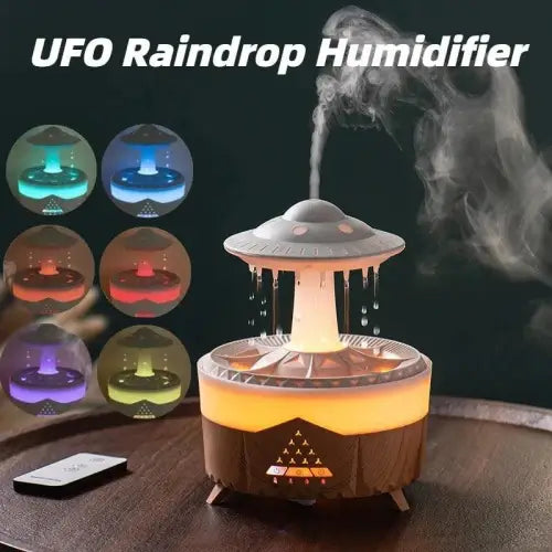 Transform Your Space with the Rain Cloud Humidifier and Volcano Diffuser 