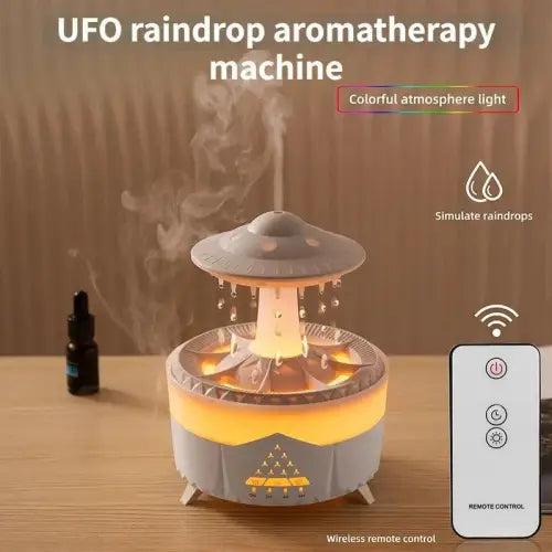 Transform Your Space with the Rain Cloud Humidifier and Volcano Diffuser