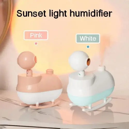 Transform Your Space with a Sunset Light Humidifier and Aroma Bliss