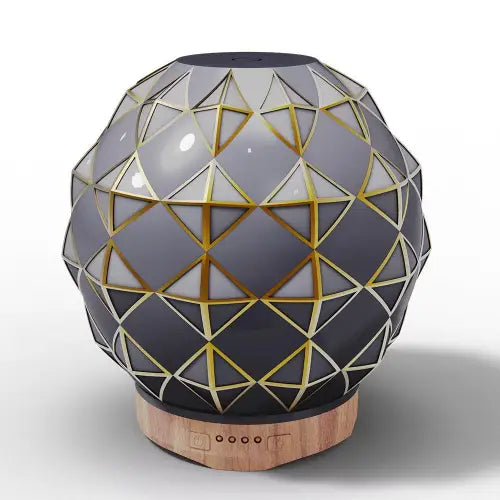 Transform Your Space with Wood Grain Glass Aroma Diffusers