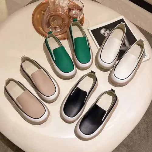 Chunky Slip On Shoes - CM Fashion