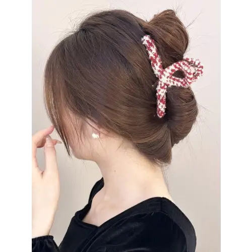 Trendy Contrast Hair Claw Clips - Effortless Style