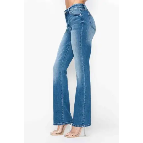 Distressed High Rise Jeans
