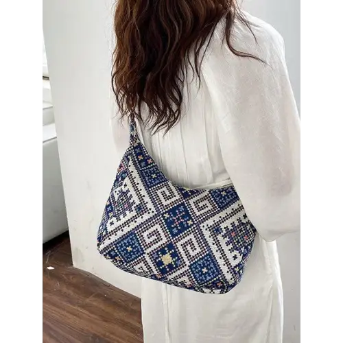 Trendy Geometric Crossbody Bags with Adjustable Straps for All Occasions