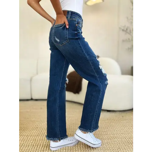 Trendy Mid Rise Jeans