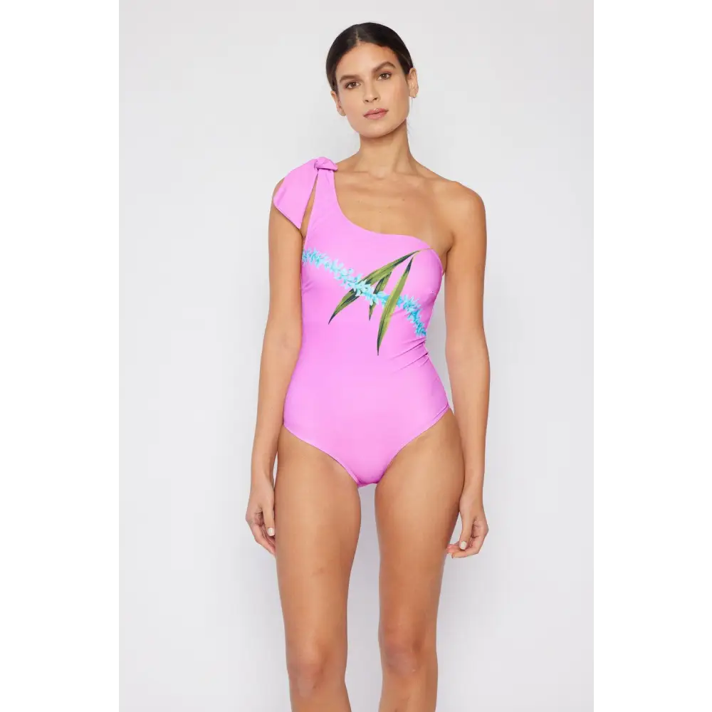 Marina West Swim's Vacay Mode One Shoulder Swimsuit for Summer Fun