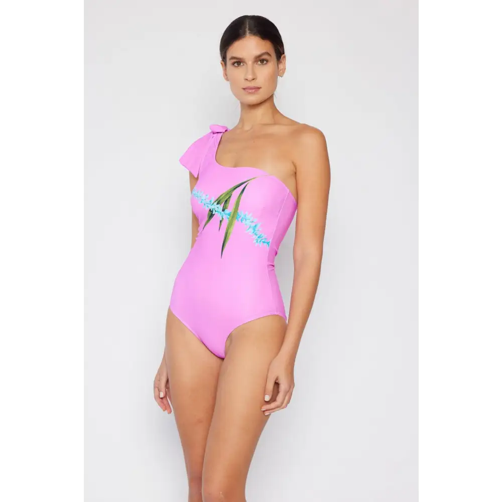 Marina West Swim's Vacay Mode One Shoulder Swimsuit for Summer Fun