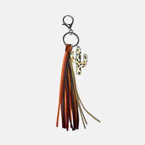 Colorful Cactus Keychain