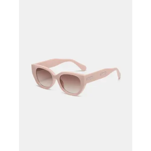 Pink Cat Eye Polycarbonate Frame Sunglasses