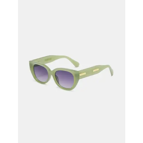Pink Cat Eye Polycarbonate Frame Sunglasses