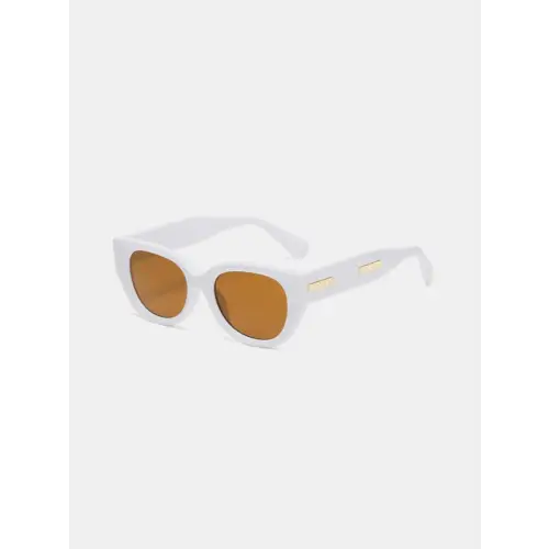 Pink Cat Eye Polycarbonate Frame Sunglasses