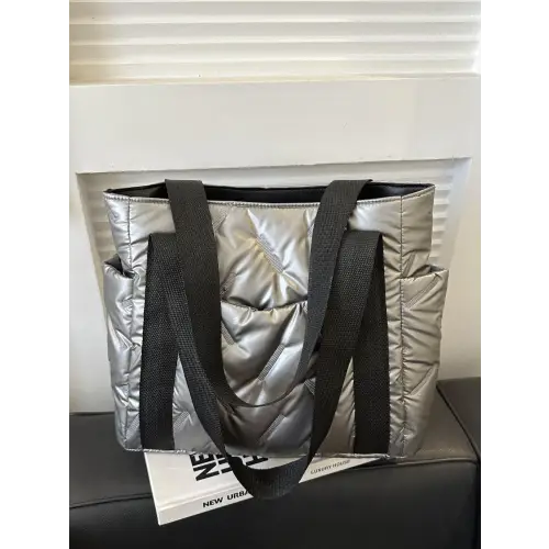Vibrant Solid Color Tote Bags with Stylish Black Straps