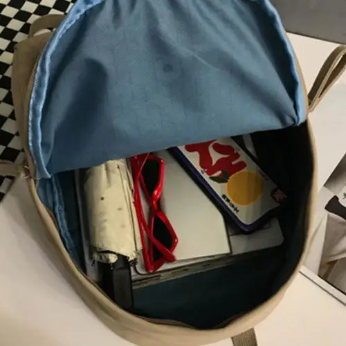 Vibrant Zip Cotton Backpack Bag for Every Adventure