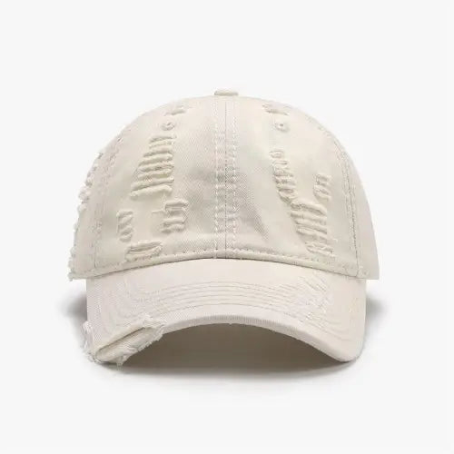 Distressed Baseball Cap