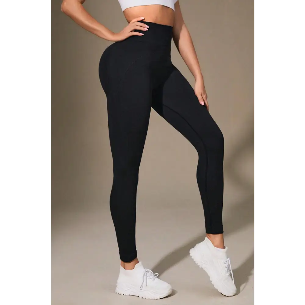 Wide Waistband Sports Leggings