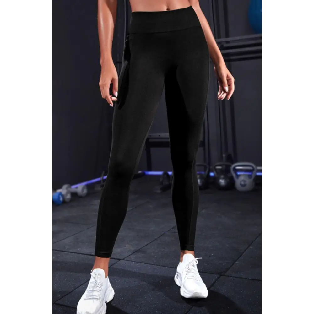 Wide Waistband Sports Leggings