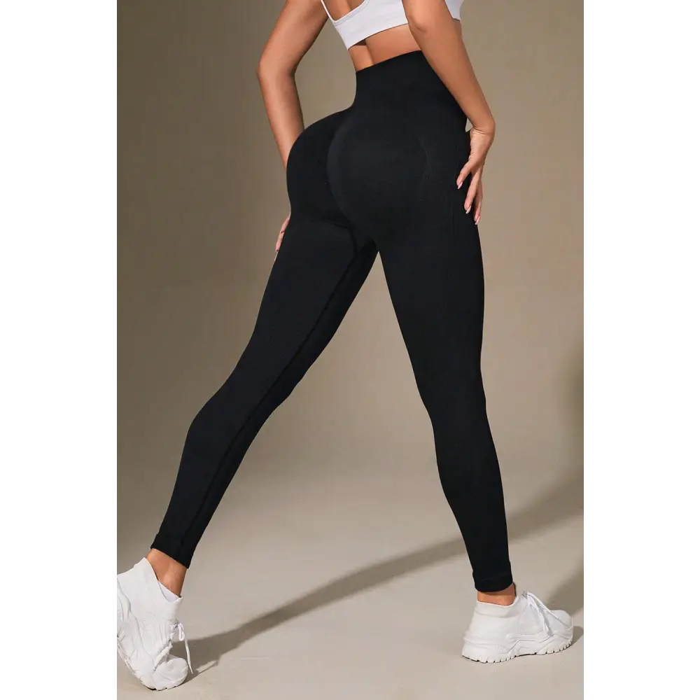 Wide Waistband Sports Leggings